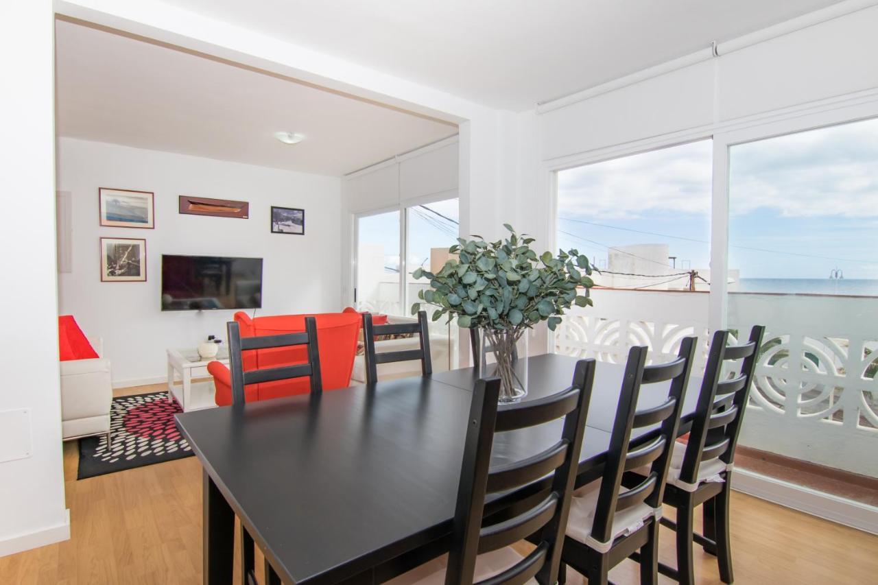 Homeforguest Apto 20 Pasos Del Mar, El Poris Con Vista Mar Arico el Nuevo المظهر الخارجي الصورة